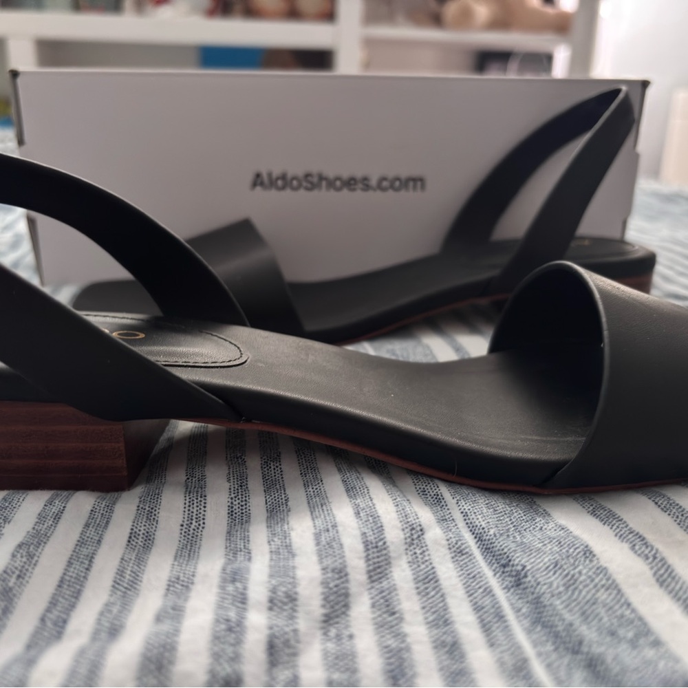 Aldo Elegant Black Sandals